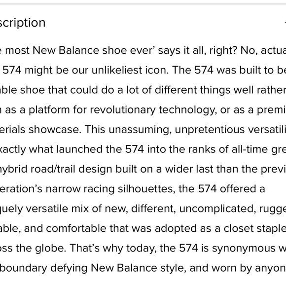 New Balance 574 Women’s Gray Sneakers - Picture 9 of 10